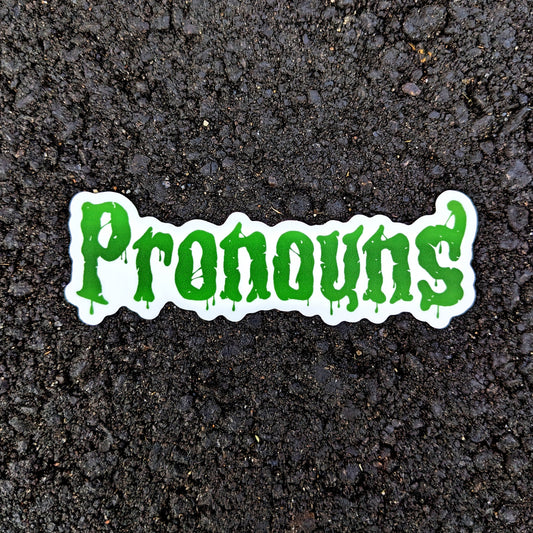 Pronouns Sticker